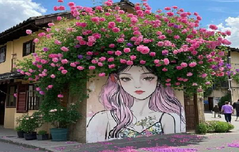 佛坪怎么设计网红打卡墙绘