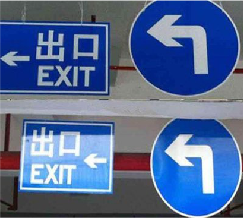 佛坪在日常生活中如何区分标识与标牌？