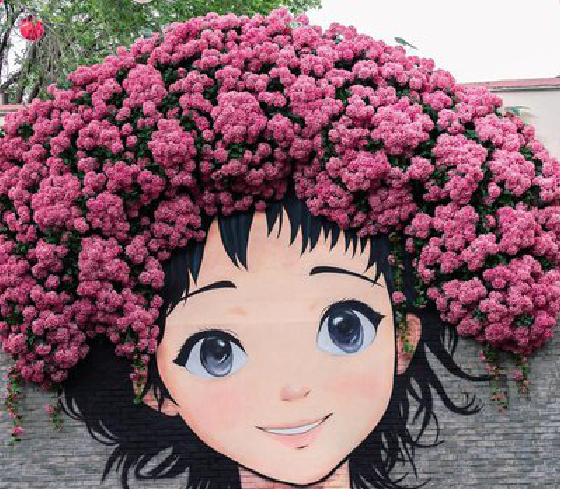 佛坪墙体彩绘-网红墙打卡