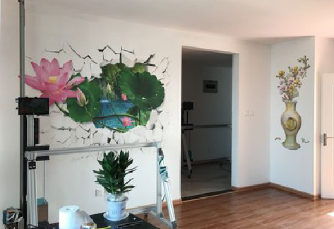 佛坪墙体彩绘相比墙纸的优势。