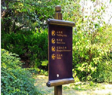 佛坪标识牌与环境之间有什么关系？